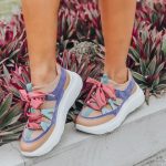 tênis chuncky colorido meisis shoes