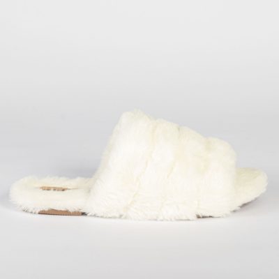 Chinelo Pantufa Off White Bella