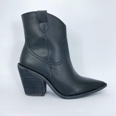 Bota Western Preta Sophia