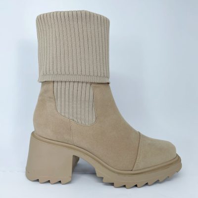 Bota Meia Nude Mariah