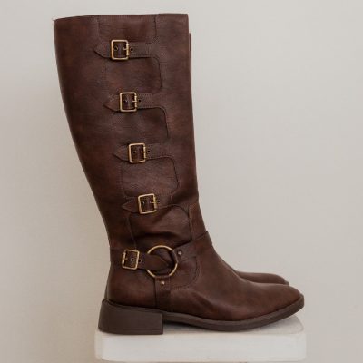 Bota Biker Maxi Cacau