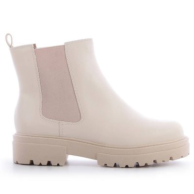 Coturno Off White Joana