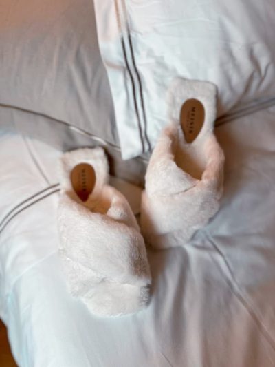 Chinelo Pantufa Branco