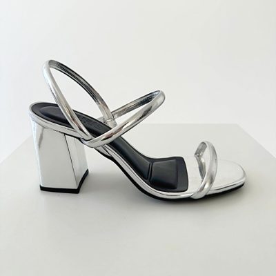 Sandália Prata Virgínia