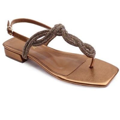 Rasteira Bronze Mariana