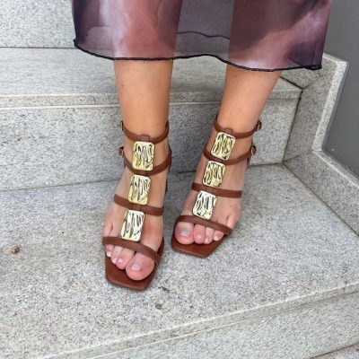 Sandália Caramelo Aurora