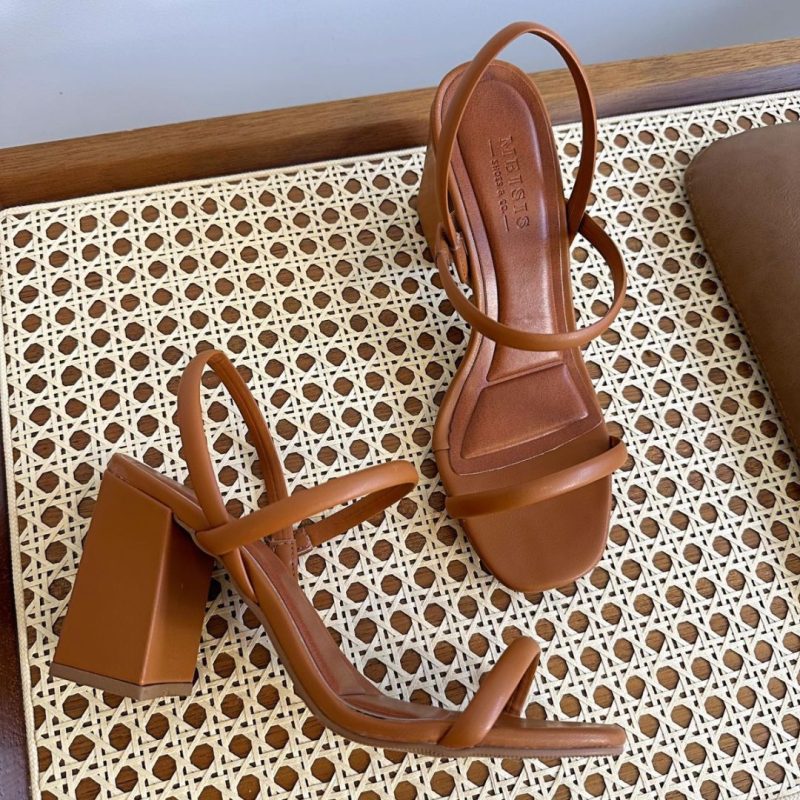 sandalia virginia caramelo