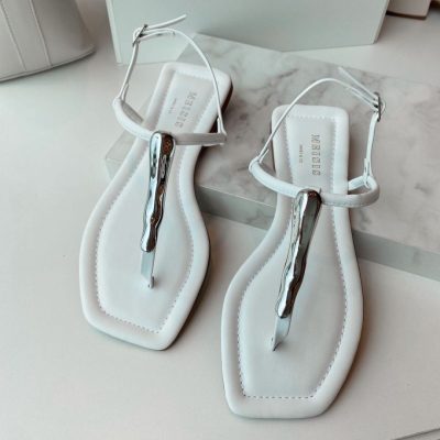 Rasteira Branca Natasha