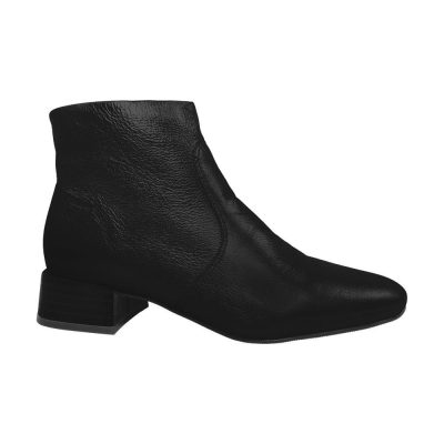 Bota De Couro Lavínia Preto